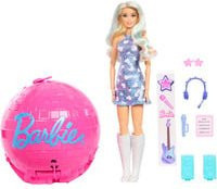 Barbie Roll and Reveal Pop Star Spielzeug für Mädchen ab 5 Jahren - Bild 1