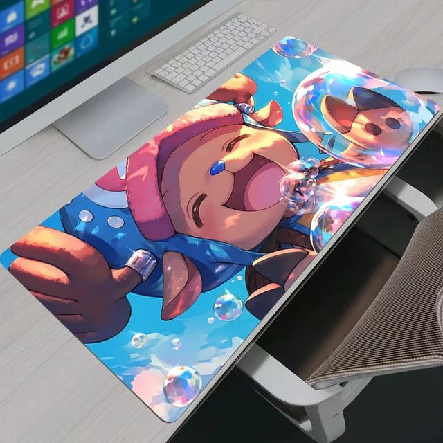 Bandai One Piece Mauspad Tony Tony Chopper Multicolor Schreibtischunterlage für Gaming und Büro - Bild 1