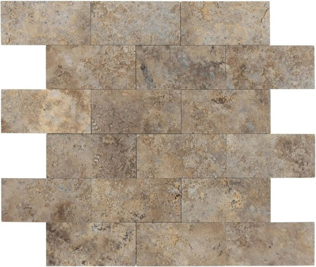 Dalsys Selbstklebende Fliesen in Stein- und Marmoroptik Beige, 1 m² (11 Stück) - Bild 1