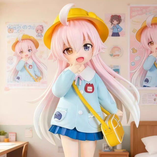 Bandai Anime Figur Takanashi Hoshino aus Blue Archive, PVC Modellfigur in Blau und Multicolor, Höhe: 21,0 cm - Bild 1