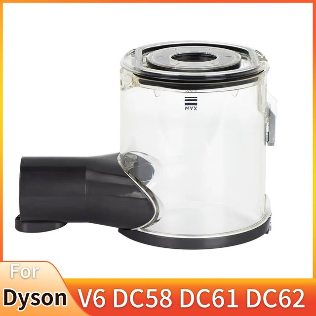 BPfire Ersatz-Staubbehälter für Dyson DC58 DC61 DC62 V6 Staubsauger, transparent - Bild 1