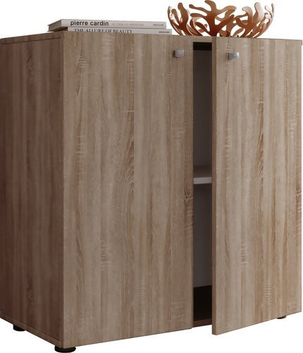VCM Kommode Vandol V1 in Braun aus Holzwerkstoff, B/H/T: 39 x 74 x 70 cm - Bild 1