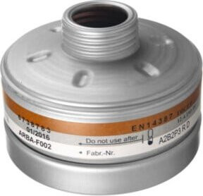 Dräger Safety Wechselfilter Kombinationsfilter 1140 A2B2P3RD Gasfilter und Partikelfilter mit Rd40 Anschluss in Silber - Bild 1