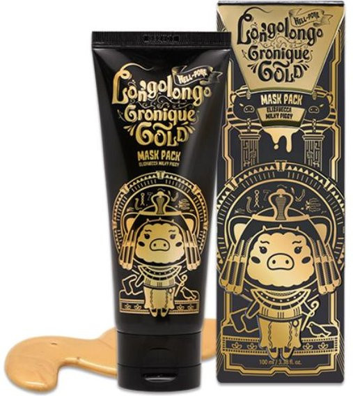 Elizavecca Milky Piggy Hell Pore Longo Longo Goldmaske, 100 ml, Peptide - Bild 1