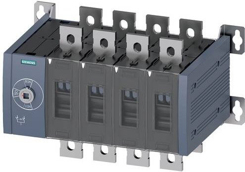 Siemens Netzumschalter 4polig 500A 415 V/AC grau 3KC04440QE000AA0 - Bild 1