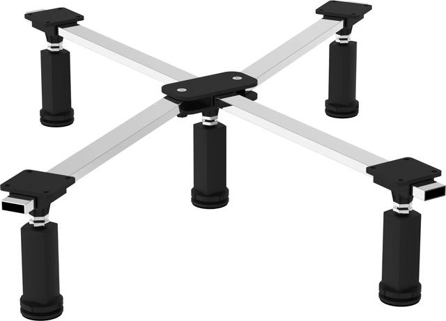 Ideal Standard Fußgestell für Duschwannen in Schwarz, Höhe: 90,0 cm - Bild 1