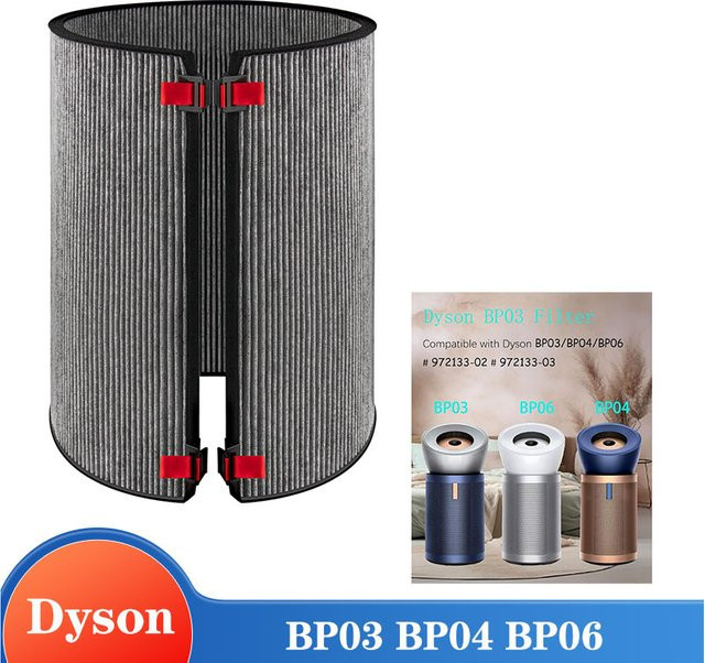 Dyson Aktivkohlefilter für Luftreiniger BP03 BP04 BP06 in Grau - Bild 1