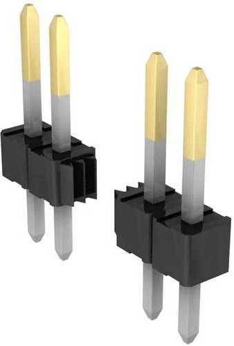 Molex Stiftleiste Standard 22284163 Bulk in Schwarz und Gold - Bild 1