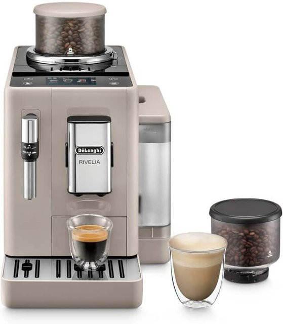 De'Longhi Rivelia Kaffemaschine Sand Beige EXAM440.35.BG Breite: 38,5 cm, Tiefe: 24,5 cm - Bild 1
