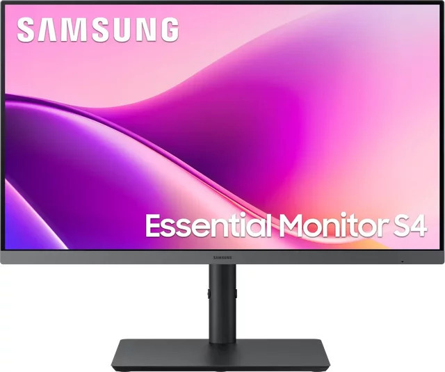 Samsung LS24F430UAU Monitor mit 24 Zoll IPS Full HD Display und USB-C Anschluss in Schwarz - Bild 1