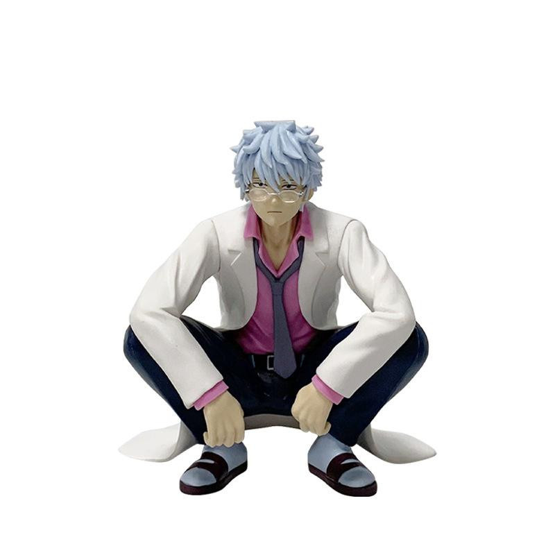 Yiran toy 1 Gintama Sakata Gintoki Ginpachi Anime Figur 12cm PVC - Bild 2