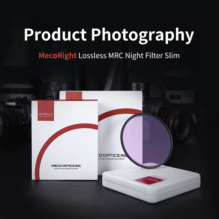 Mecoright Clear Natural Night Filter zur Reduzierung von Lichtverschmutzung für Canon Sony Nikon Kameraobjektive in Transparent - Bild 3