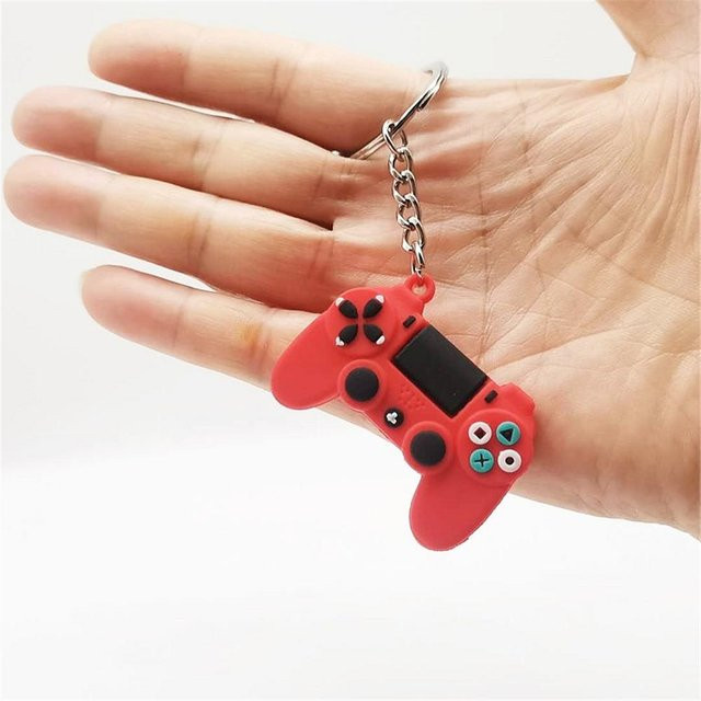 Happypilot Schlüsselanhänger, Mini Joystick, rot, Unisex - Bild 1