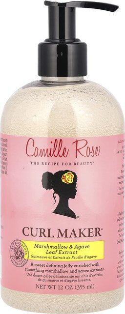 Camille Rose Curl Marker Gel, 355 ml, Lockiges Haar, Aloe Vera - Bild 1