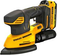 Stanley Akku-Deltaschleifer SFMCW221D1S-QW 18V in Schwarz-Gelb inklusive Akku und Ladegerät - Bild 2