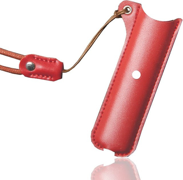 Anti-Verlust-Lanyard Lederhülle Holster für Vuse Alto in Rot - Bild 1