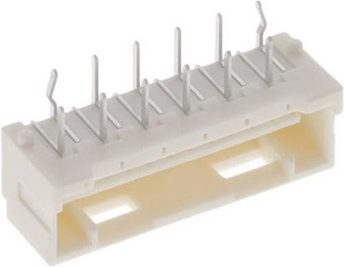 Molex Einbau-Stiftleiste Standard 12-polig in Weiß mit 1.50 mm Rastermaß - Bild 1