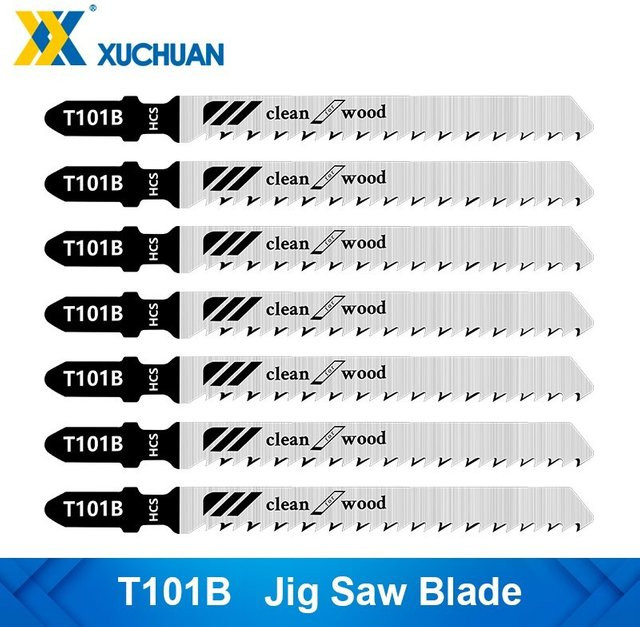 Xcan Stichsägeblätter Set aus HSS für Holz und Metall, 15 Stück, Farbe Silber - Bild 1