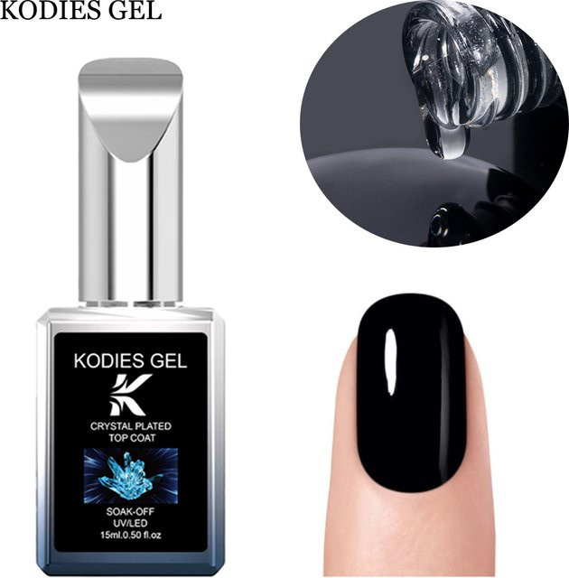 KODIES GEL Crystal Top Coat, Glänzend - Bild 1