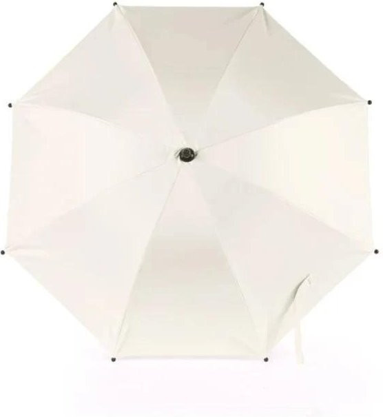 MARKET-2 Sonnenschutz für Baby und Kinderwagen, faltbarer UV-Schirm mit 360 Grad Verstellbarkeit, beige - Bild 1