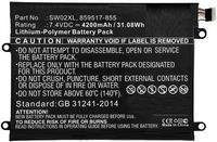 CoreParts Ersatzakku für HP (MBXHP-BA0238), Li-Ion Pack, Schwarz, 4000 mAh - Bild 1
