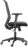 Dauphin Trend Office Bürodrehstuhl to-sync one in Schwarz mit Stoffbezug - Bild 1