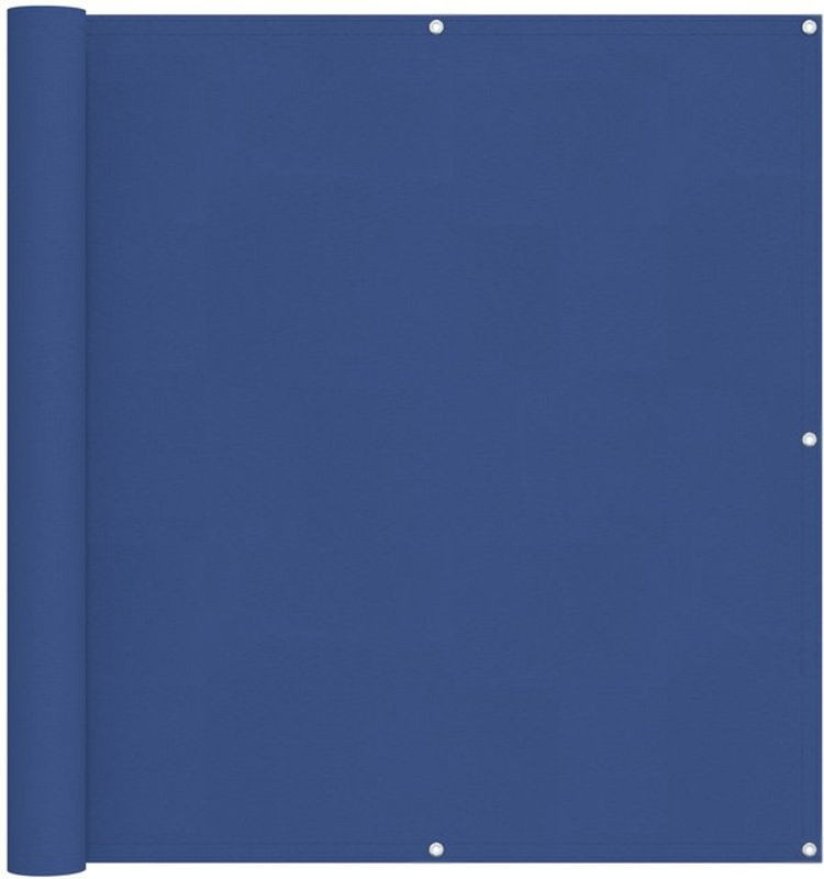 vidaXL Balkonsichtschutz aus Oxford-Stoff in Blau, Höhe: 110 cm, Breite: 800 cm - Bild 1