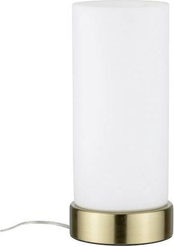Paulmann Pinja 77055 Tischlampe LED mit E14 Fassung in Messing und Glas - Bild 1