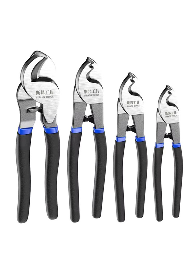 WOZOBUY Kabelschneider für Kupfer- und Aluminiumschnitte, professionelle Kabelschere in Silber - Bild 7