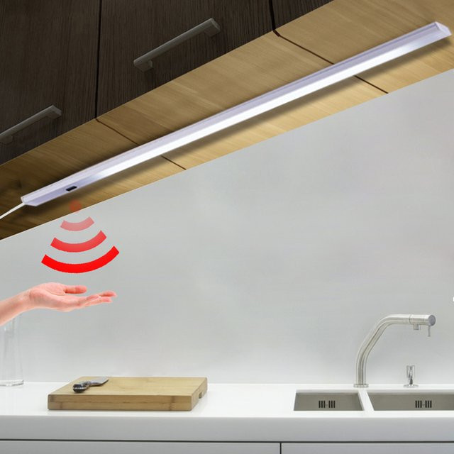 Lcamaw USB-Nachtlicht mit Bewegungssensor in Weiß für Badezimmer, Küche und Schlafzimmer - Bild 1