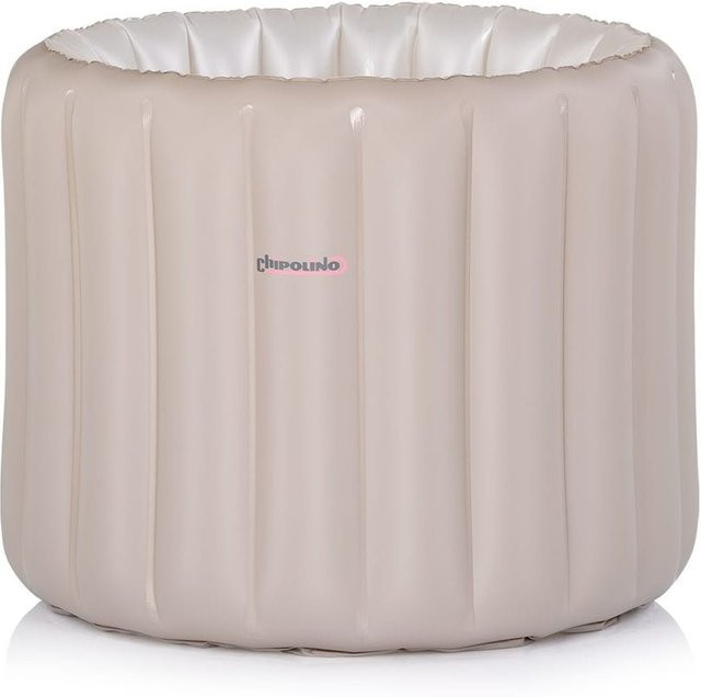 Chipolino Babybadewanne Bubble Nest aufblasbar mit Sitz und Pumpe beige - Bild 1