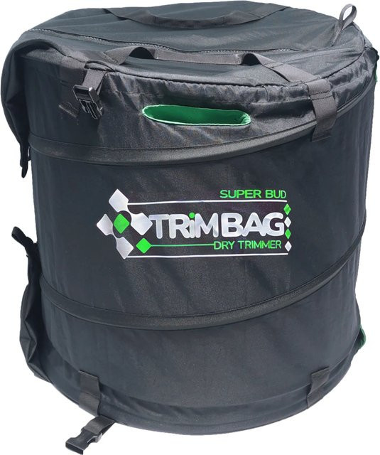 Trimmtasche 20'' Trockenschneider in Schwarz als tragbarer Arbeitsplatzbehälter und Hydrokulturzubehör mit Sammeltasche zum Trimmen und Sortieren - Bild 1