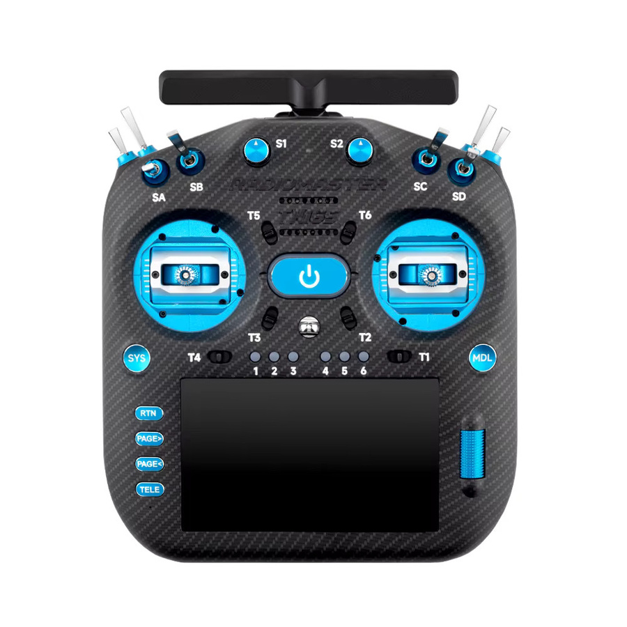 RadioMaster TX16S MK3 MAX Funkfernsteuerung, 2,4GHz 900MHz, blue - Bild 2