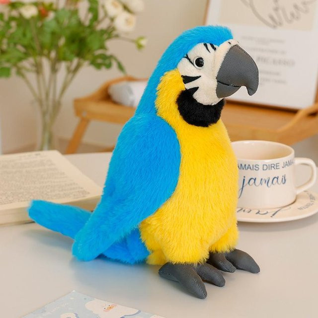 Binchi Fitness Papageien, Plüschtiere, Blau, ab 14 Jahren - Bild 1