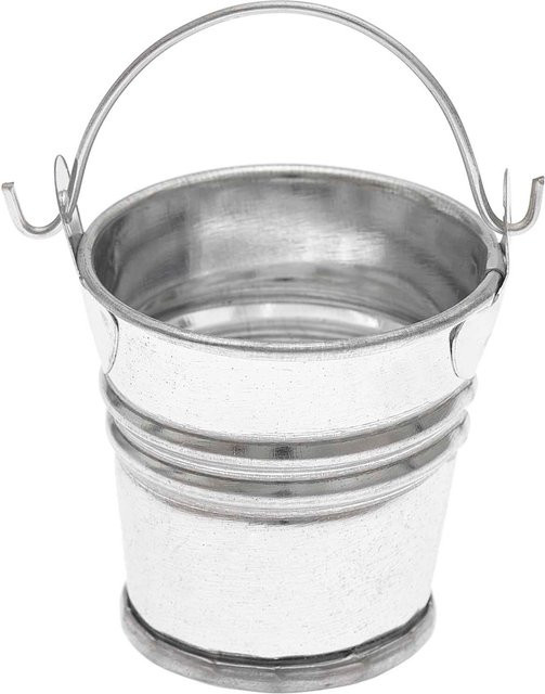 Rico Design Miniatur Metalleimer Wichteltür Metall - Bild 1