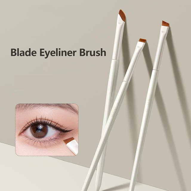 zephoco Eyeliner und Augenbrauenpinsel, flach, Unisex - Bild 1