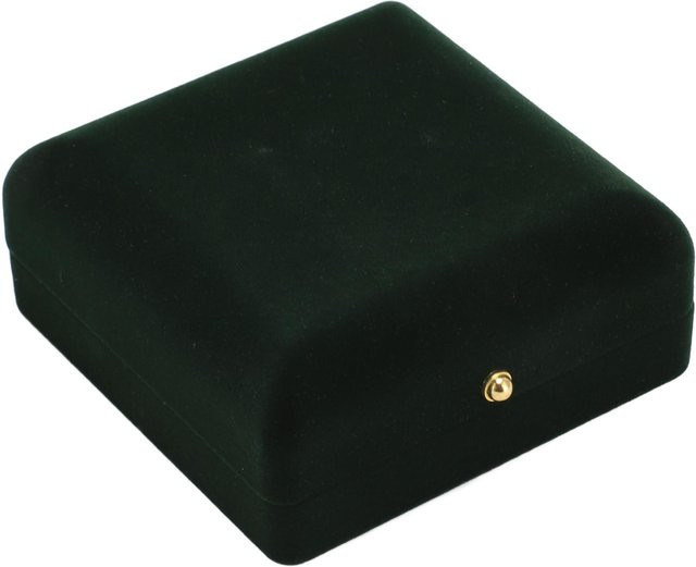 Atrovirens Schmuckschatulle Samt, black, Unisex - Bild 1