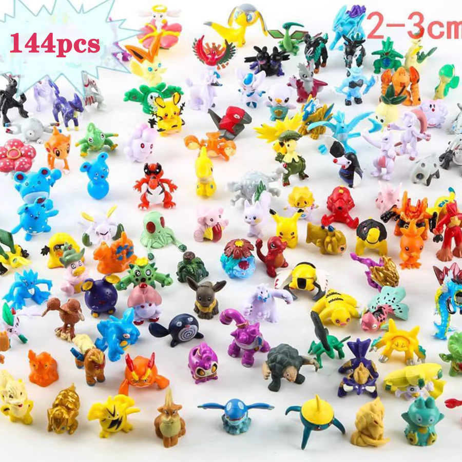 TOPTOY Pokémon Twisted Egg Set mit 144 Figuren in Mehrfarbig - Bild 2