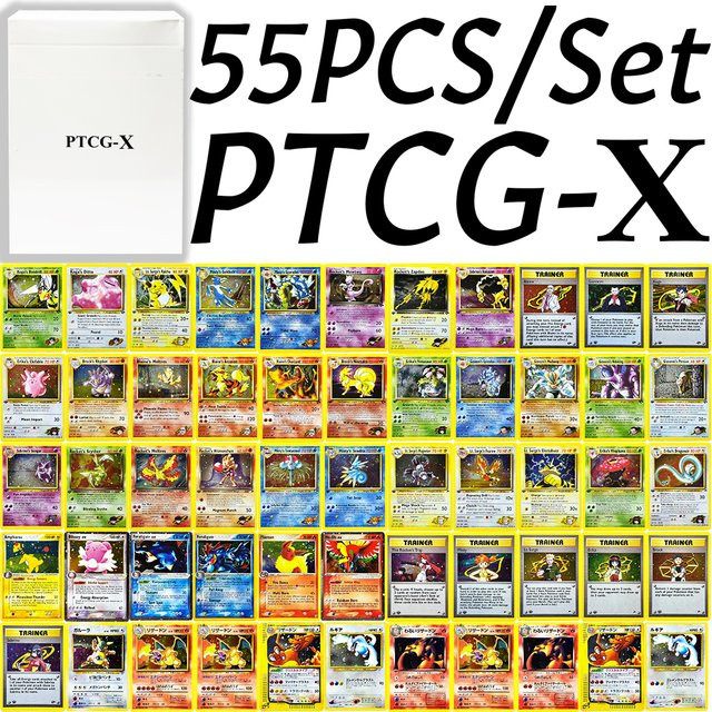 Keeppley Pokémon Proxy-Spielkarten Set, 55-teiliges Set, Bunt / Mehrfarbig - Bild 1