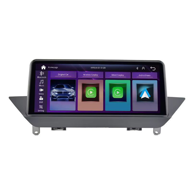 AUTOTOP 10,25 Zoll Wireless Carplay und Android Auto Touchscreen für BMW X1 E84 2009-2015 CIC-System, Airplay Mirror Link Headunit in Schwarz - Bild 5