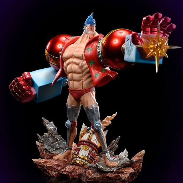 Bandai One Piece Franky Anime Figur, Modell Puppe, Jungen - Bild 1