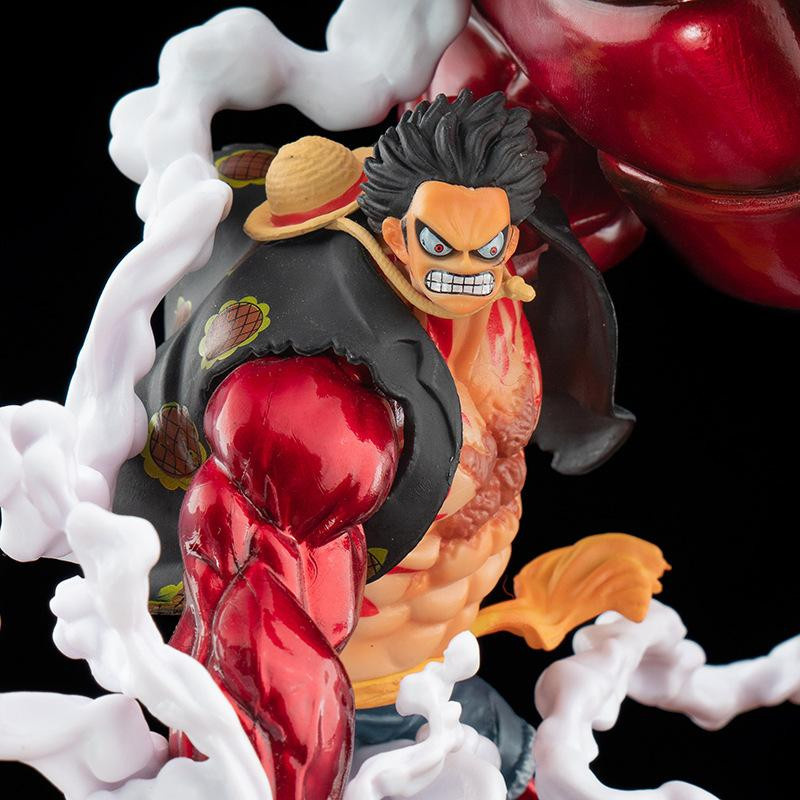 Yiran toy 1 One Piece Luffy Vierte Gang Actionfigur Modell PVC Statue 22cm - Bild 4