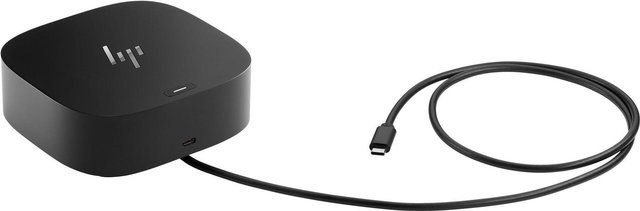 HP USB-C Dock G5 Dockingstation in Schwarz mit HDMI, DisplayPort und USB-C Power Delivery für Laptops - Bild 1