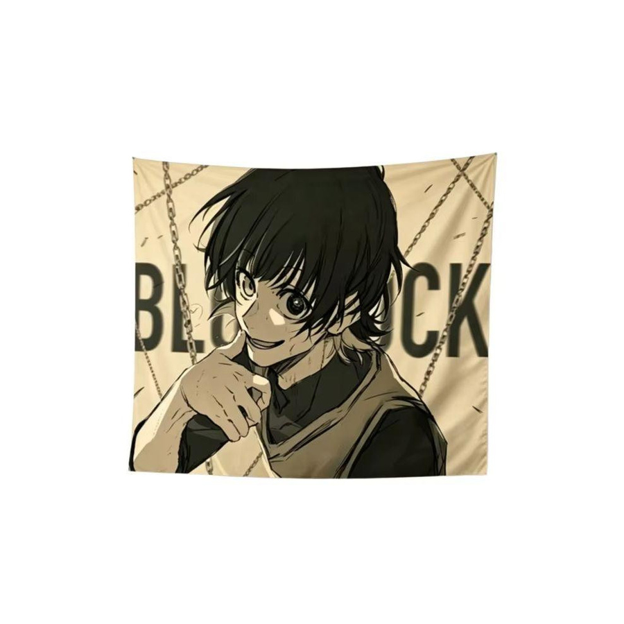 Blue Lock Bachira Meguru Wandteppich von JMG Household Supplies, bunter Anime-Wandbehang aus Polyester, Breite: 40 cm, Höhe: 60 cm - Bild 4