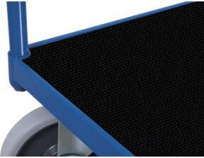 VARIOfit Kunststoffladefläche in Schwarz, Breite: 85 cm, Tiefe: 50 cm - Bild 1