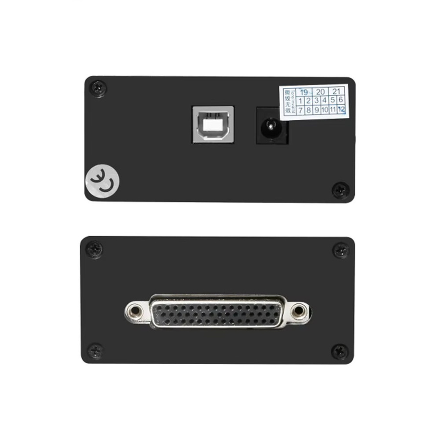 YIQIXIN IPROG+ Plus V777 Schlüsselprogrammierer-Tool in Schwarz, 3-in-1-Volladapter für IMMO und Airbag-Reset, Ersatz für Tango CarProg Digiprog3 - Bild 1