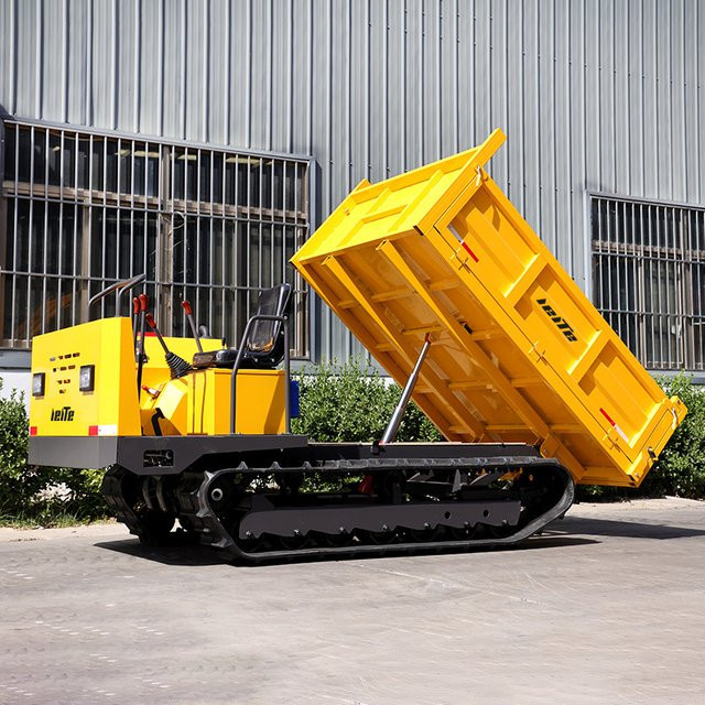LEITE All-Terrain Mini-Dumper 3-Tonnen Crawler Transporter in Gelb - Bild 1