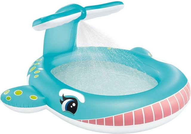 Intex Whale Spray Planschbecken Wal in Multicolour mit Sprühfunktion - Bild 1