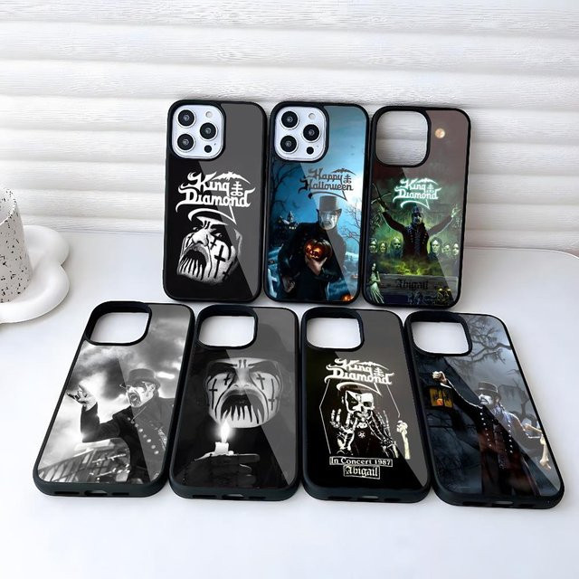 Beast Kingdom Handyhülle King Diamond Fatal Portrait für iPhone 17 16 15 14 13 12 11 Pro Max Mini Plus SE XR XS aus PC - Bild 1