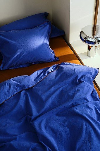 Jotex Bettbezug PIVOT Blau aus Baumwolle B/L: 140 x 200 cm - Bild 1